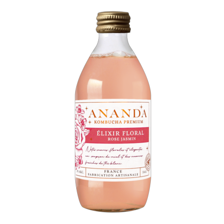 image bouteille kombucha rose jasmin